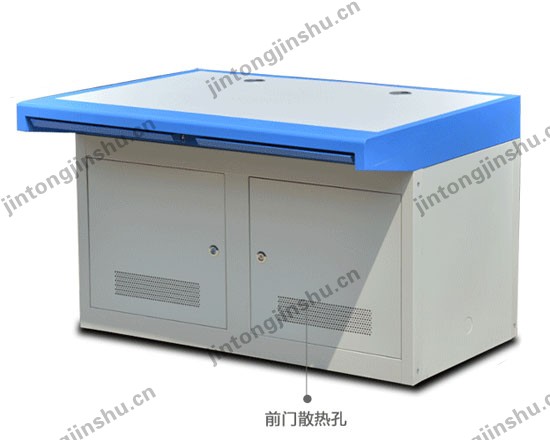 點擊查看商品:雙聯拼裝操作臺藍